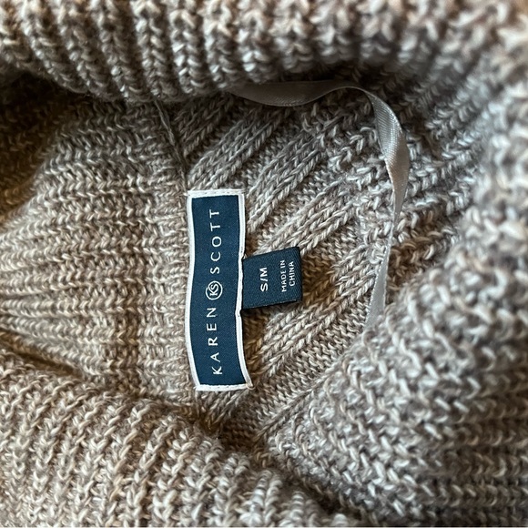 EUC Karen Scott poncho sweater - Picture 5 of 5